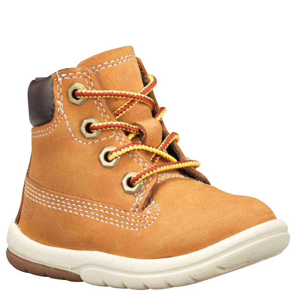 Bocanci De Zapada Timberland Copii Maro - Toddler Toddle Tracks - Romania - QIWXNK069